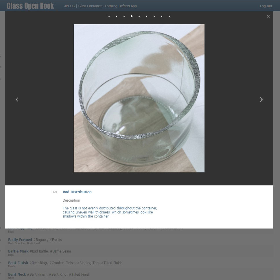 Services / Glass Forming Defects Training APEGG Ltd